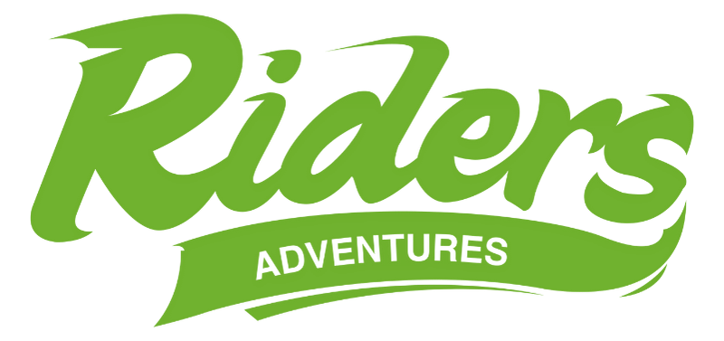 Riders Adventures tour logo green